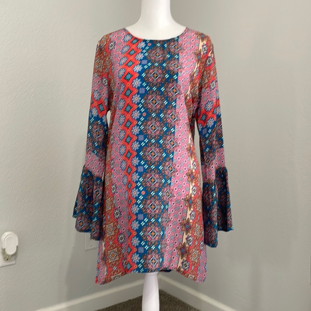 Silk mini dress